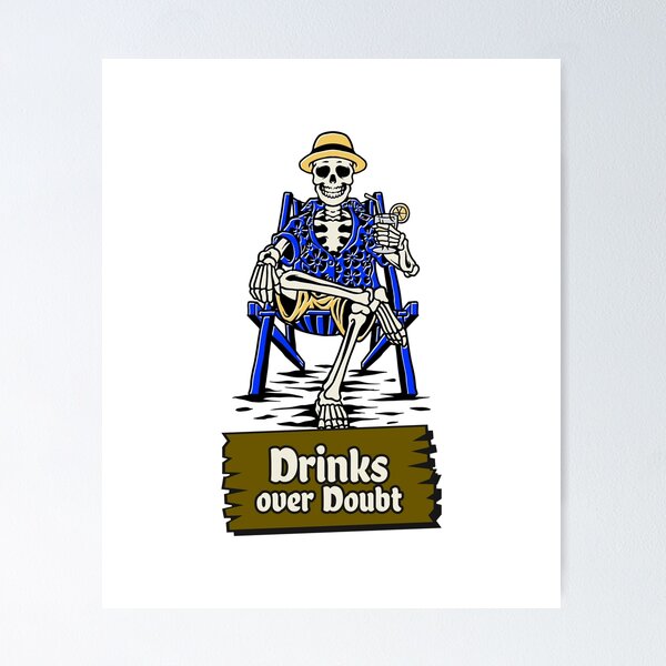 Item preview, Drinks over Doubt  designed and sold by CreationsbYKz.