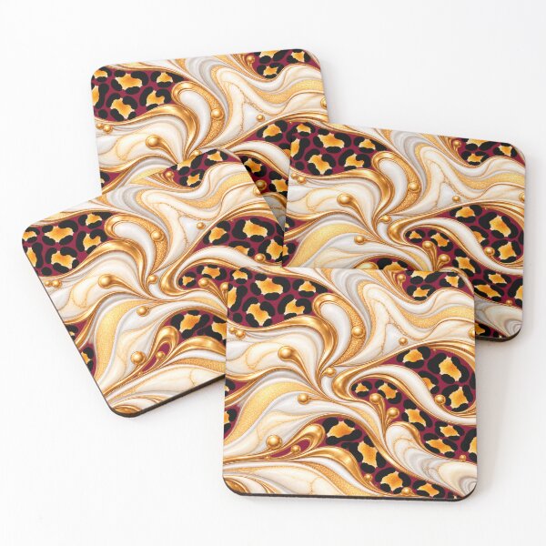 Item preview, Pearl Ivory Marble – Exotic Leopard Fusion designed and sold by annenambiro.
