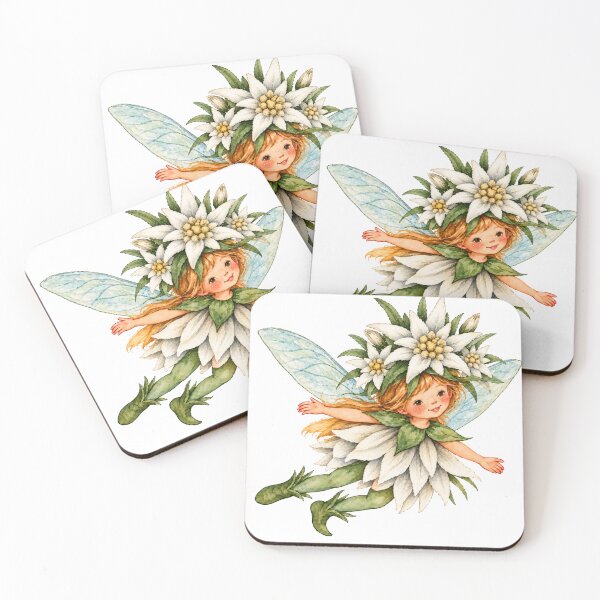 Item preview, Edelweiss flower fairy designed and sold by Zeewind.