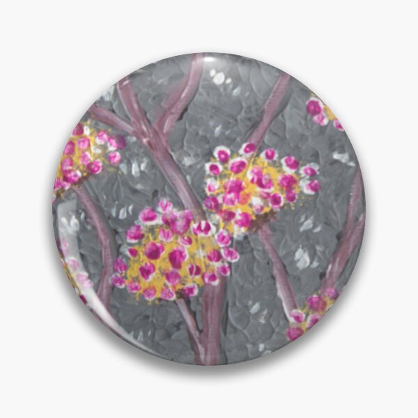 Item preview, Blossoms Against Grey designed and sold by GalinaFluidArt.