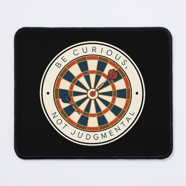 Item preview, Be curious not Judgmental - Walt Whitman Retro badge designed and sold by Olena Du.