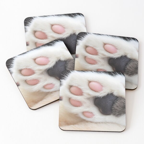 Item preview, Cute Cat Paw Macro Fine Art Photography Print | Cozy Pink Toe Beans Canvas Wall Art | Soft Pet Lover Home Decor Poster | Minimalist Warm Aesthetic designed and sold by SergioMiklos.