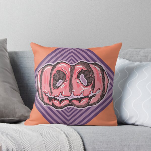 Item preview, Creepy Pumpkin | Halloween Horror Art | Carved Face designed and sold by Half Mess.