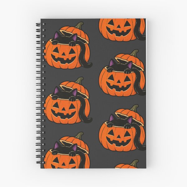 Item preview, Cute Black Cat Sleeping in Halloween Pumpkin designed and sold by Red cherry.