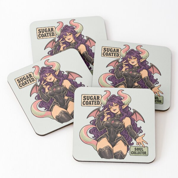 Item preview, Pastel-style gummy demon girl designed and sold by Apocalyptic Art Studio.