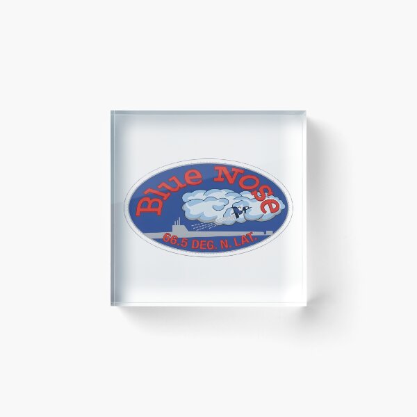 Item preview, Blue Nose Submarine Arctic Circle Patch designed and sold by CharlieDesings.