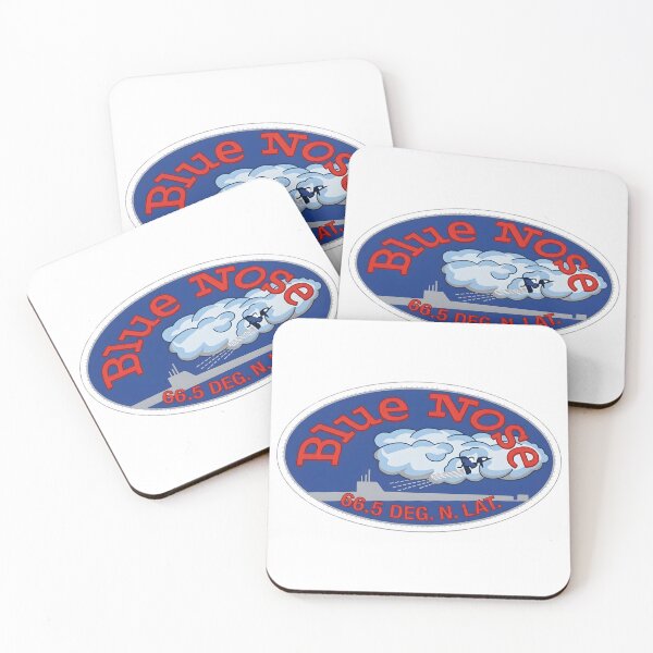 Item preview, Blue Nose Submarine Arctic Circle Patch designed and sold by CharlieDesings.