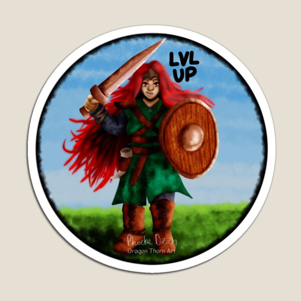 Item preview, Lvl Up! designed and sold by dragonthorn-art.