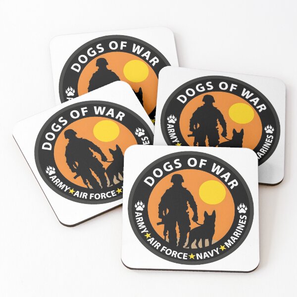 Item preview, Dogs of War Military Working Dog Patch    designed and sold by CharlieDesings.