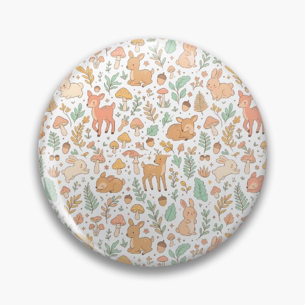 Item preview, Sabertech Pattern Collection Cute Y2K Woodland Watercolor designed and sold by ART ATTACK ZONE.