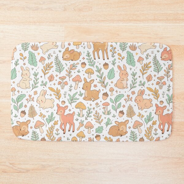 Item preview, Sabertech Pattern Collection Cute Y2K Woodland Watercolor designed and sold by ART ATTACK ZONE.