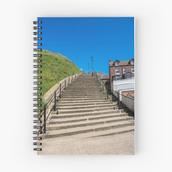 Item preview, Upward View of Historic 199 Steps in Whitby designed and sold by Astute-Artio-Photography.