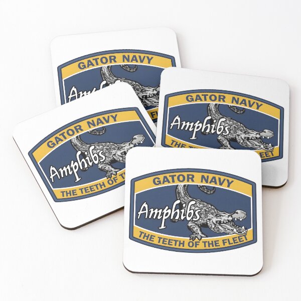 Item preview, Gator Navy Amphibious Fleet Patch    designed and sold by CharlieDesings.