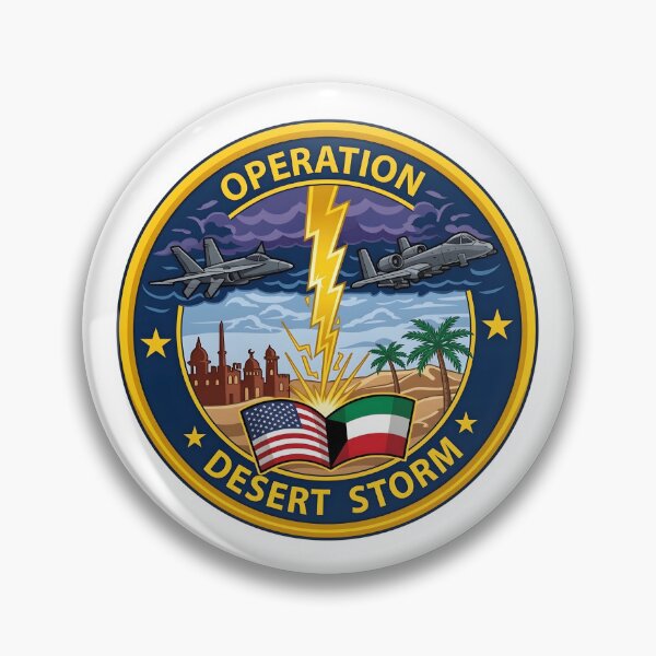 Artikelvorschau, Abzeichen für Veteranen der Operation Desert Storm entworfen und verkauft von CharlieDesings.