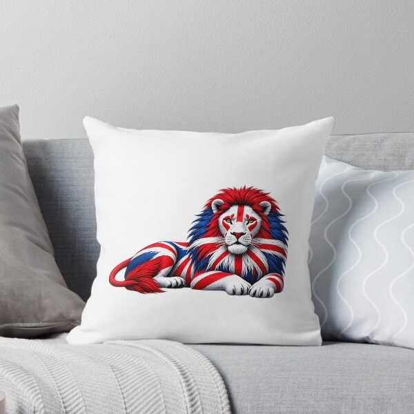 Item preview, British Lion and Union Jack British Heritage Pride Gift designed and sold by ArtDesignTp.