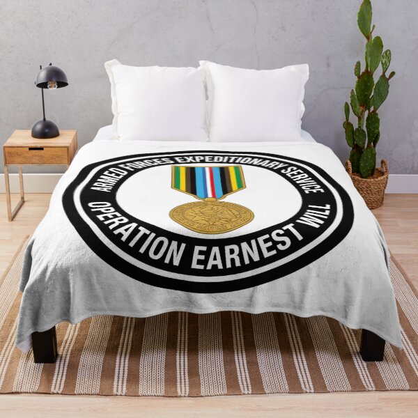 Item preview, Armed Forces Expeditionary Service Operation Earnest Will Patch designed and sold by CharlieDesings.
