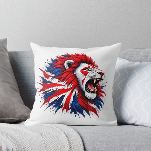 Item preview, British Lion and Union Jack British Patriot Pride Gift designed and sold by ArtDesignTp.