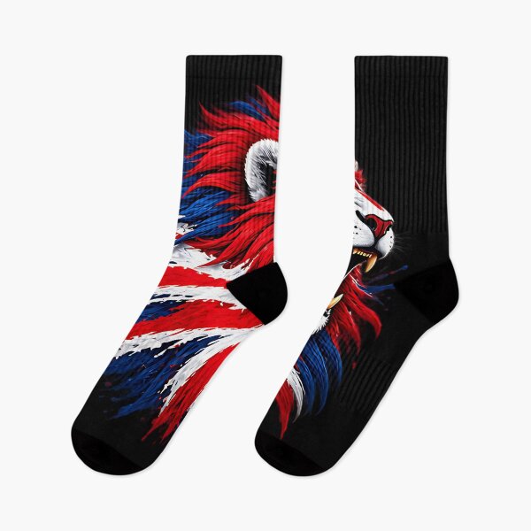 Item preview, British Lion and Union Jack British Patriot Pride Gift designed and sold by ArtDesignTp.
