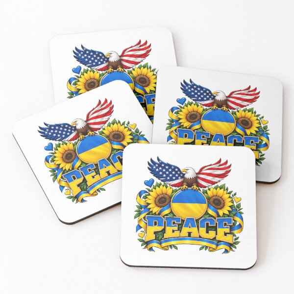 Item preview, Peace for Ukraine Strength Resilience Freedom Solidarity designed and sold by ArtDesignTp.