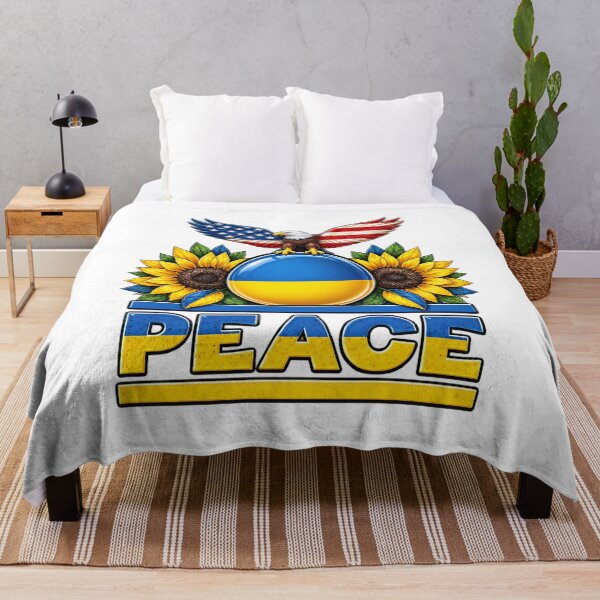 Item preview, Peace for Ukraine Resilience Strength Freedom Support designed and sold by ArtDesignTp.