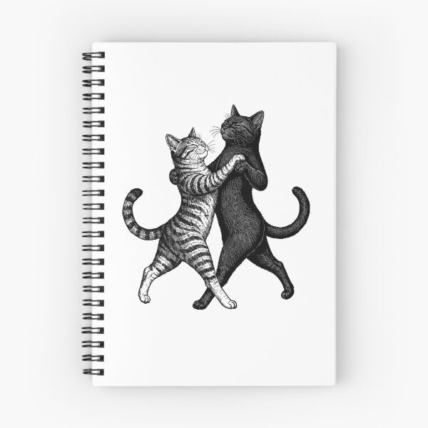 Item preview, Romantic Dancing Cats designed and sold by barmalisiRTB.