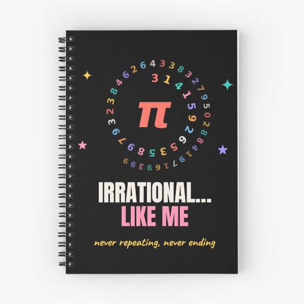 Item preview, Irrational Like Me Funny Pi Math Pun designed and sold by The Cozy Design Studio.