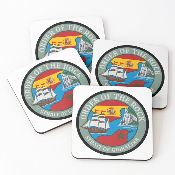 Item preview, Order of the Rock Strait of Gibraltar Patch designed and sold by CharlieDesings.