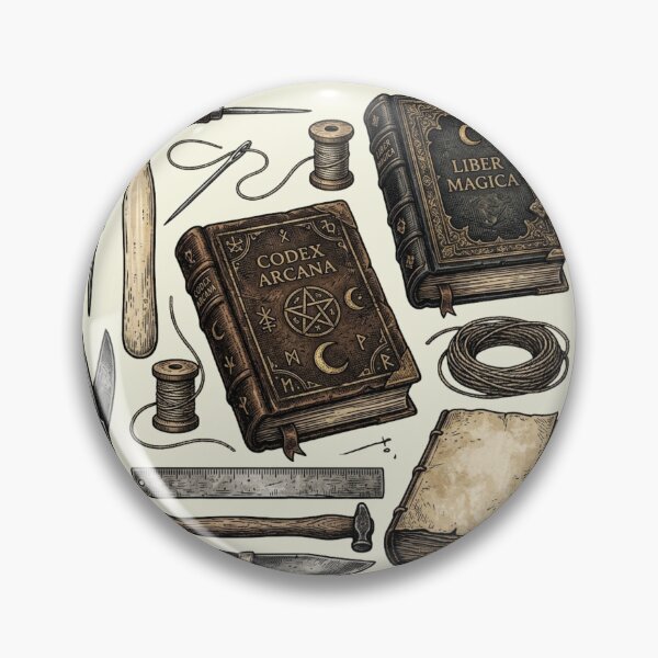 Item preview, Vintage Bookbinding and Arcane Spellbook Tools Set designed and sold by bvdesignart.