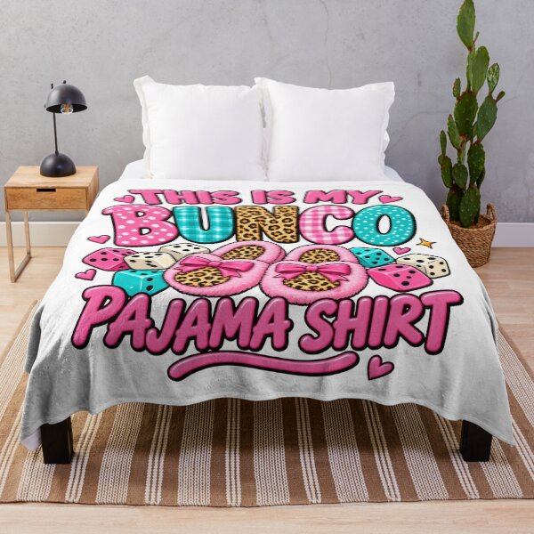 Item preview, This Is My Bunco Pajama Shirt Funny Dice Game Night designed and sold by ArtDesignTp.