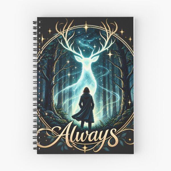 Item preview, Always | A Magical Forest Patronus | Fantasy Art designed and sold by VIVID COLORS CLUB.
