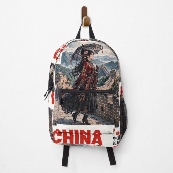 Item preview, China — Great Wall — Gothic Elegance Above the Mountains designed and sold by DibujandoPorfa.
