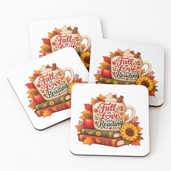 Item preview, Fall In Love With Reading Autumn Bookworm Pumpkin Lover designed and sold by ArtDesignTp.