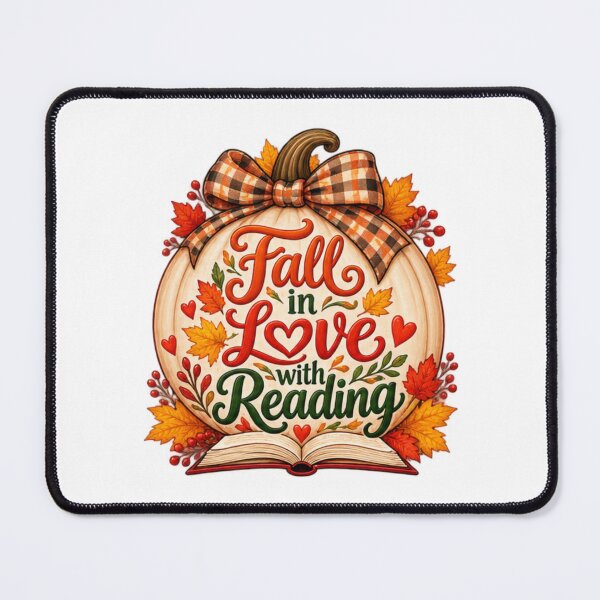 Item preview, Fall In Love With Reading Cozy Pumpkin Book Lover Autumn designed and sold by ArtDesignTp.