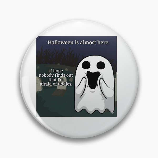 Item preview, Halloween Is Almost Here Funny Spooky Ghost Meme designed and sold by ArtAstonishing.
