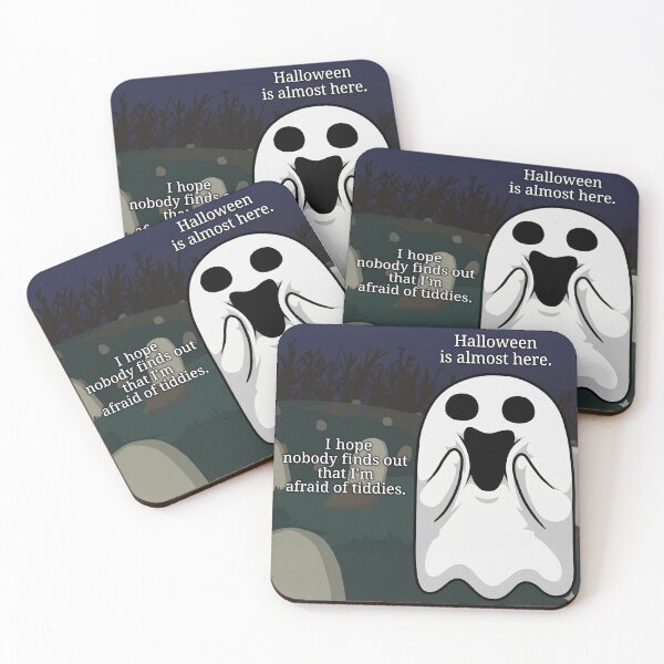 Item preview, Halloween Is Almost Here Funny Spooky Ghost Meme designed and sold by ArtAstonishing.