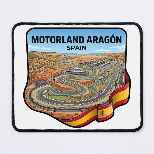 Item preview, MotorLand Aragón International Race Track designed and sold by enzoade.
