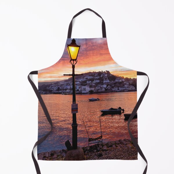 Item preview, Sunrise over Kingswear from Bayards Cove across the river Dart in Dartmouth Devon UK designed and sold by John Gilham - Landscape Photography.