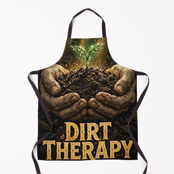Item preview, Dirt Therapy Gardener Hands with Sprout designed and sold by MojoHill.