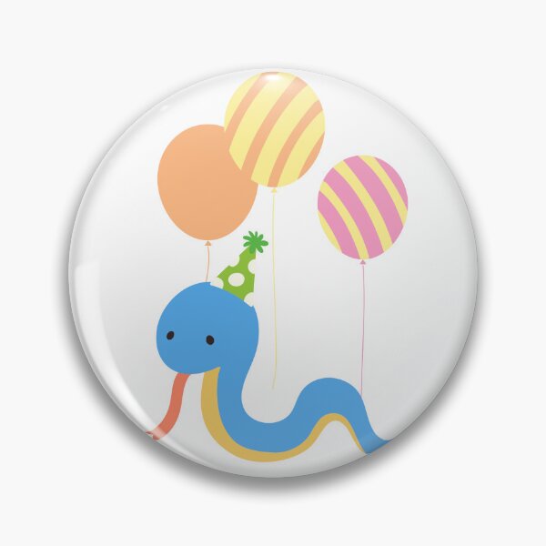 Item preview, Simple and adorable birthday snake (party) designed and sold by You Store.