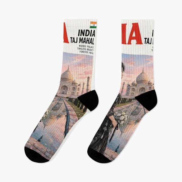 Item preview, India — Taj Mahal — Gothic Romance in Marble designed and sold by DibujandoPorfa.