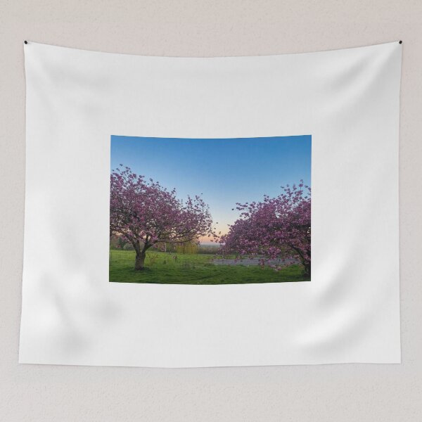 Item preview, Blooming Cherry Blossoms at Twilight designed and sold by Astute-Artio-Photography.