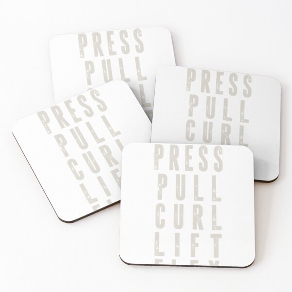 Item preview, Squat Press Pull Curl Lift Flex Repeat designed and sold by JAZZY-DESIGN.