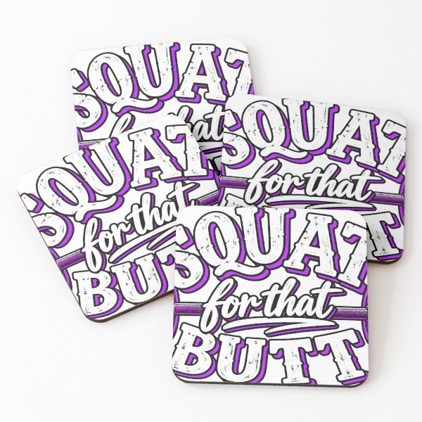 Item preview, Squat for That Butt Barbell designed and sold by JAZZY-DESIGN.