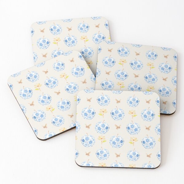 Item preview, Porcelain Orchard - Antique Linen designed and sold by Piret Victoria Studio.