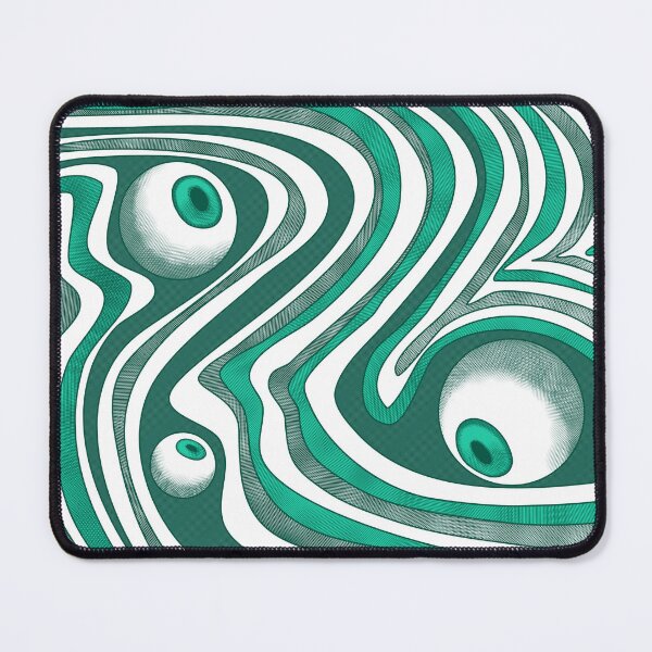 Item preview, Eyes and waves -Light blue/Turquoise- designed and sold by Houst-cn.