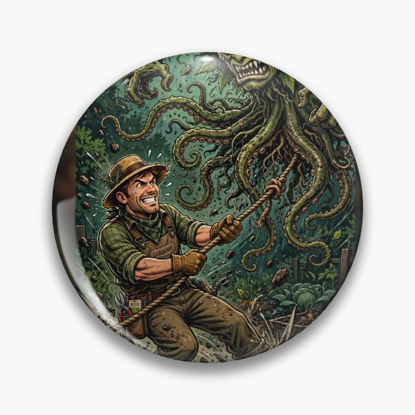 Item preview, Weed It and Reap Gardener vs Monster Weed designed and sold by MojoHill.