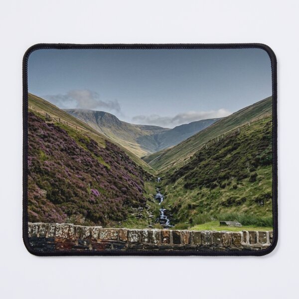 Item preview, Heather-Clad Valley and Stone Wall designed and sold by Astute-Artio-Photography.