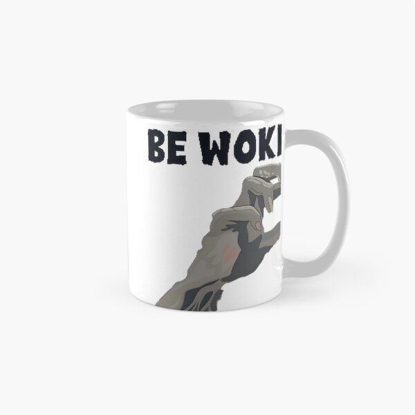 Item preview, Be Woke or Be Dead Zombie Hand Graphic Design with Bold Typography designed and sold by AngelesQ31.