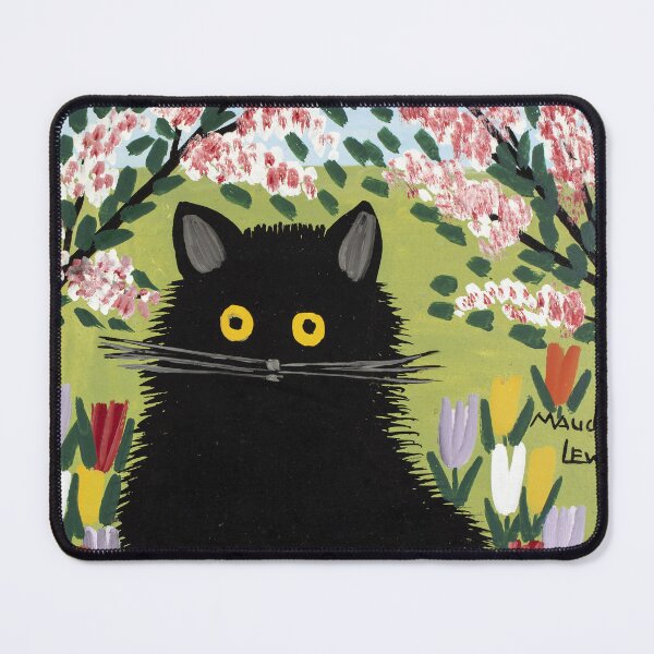 Item preview, Maud Lewis Black Cat designed and sold by MelvaReyaz.