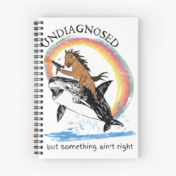 Item preview, Funny Undiagnosed Horse Rainbow Design for Animal Lovers and Humor Fans designed and sold by ARMDisaing.